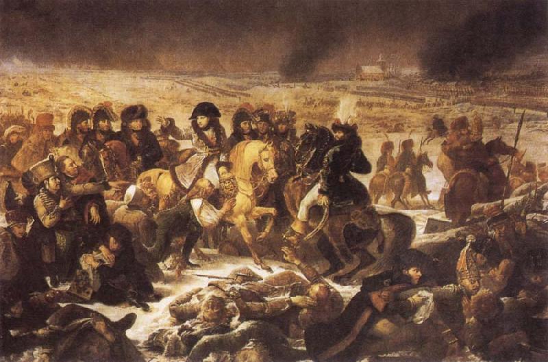 Baron Antoine-Jean Gros Napoleo on the Battlefield at Eylau oil painting image